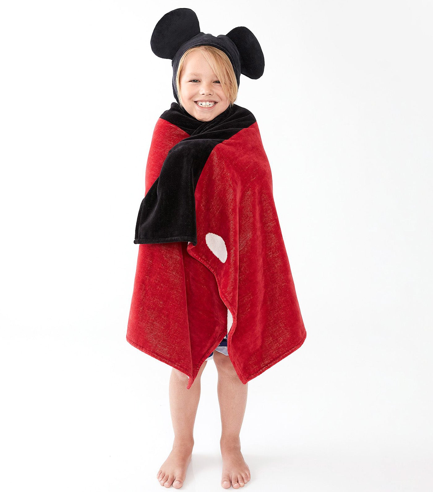 Disney Mickey Mouse Kid Hooded Towel