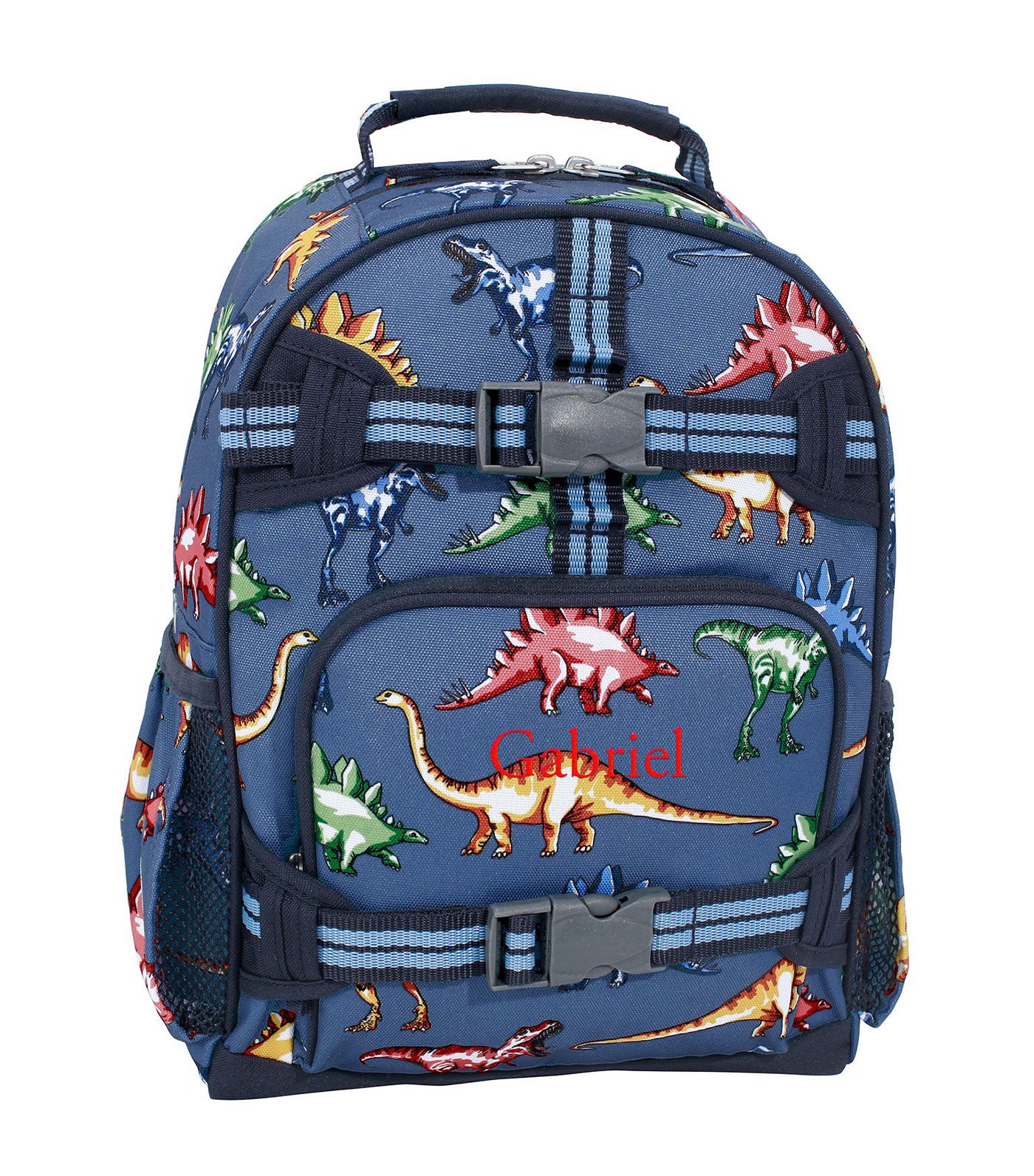 PBK Mackenzie Blue Multi Dino Backpack store & Lunchbox