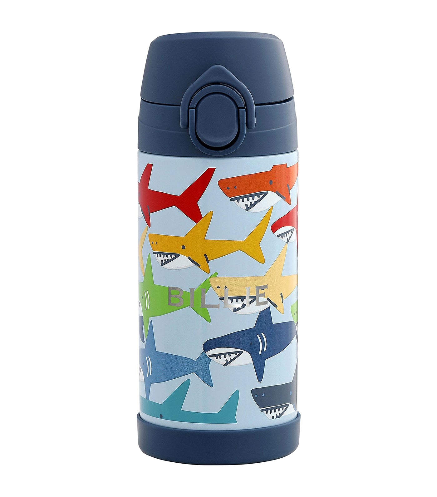Mackenzie Multi Sharks Water Bottle - Regular
