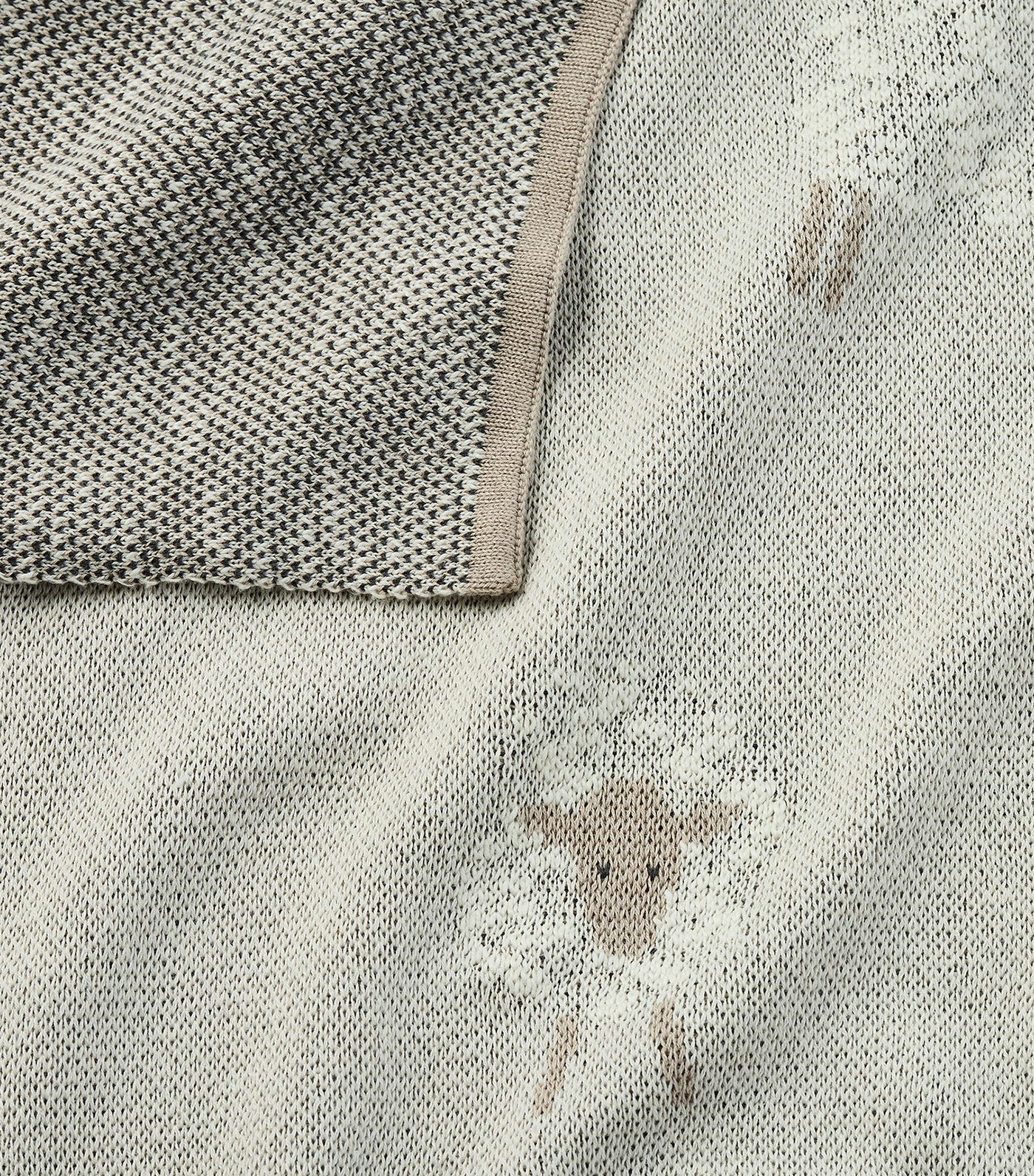 Intarsia Sheep Baby Blanket