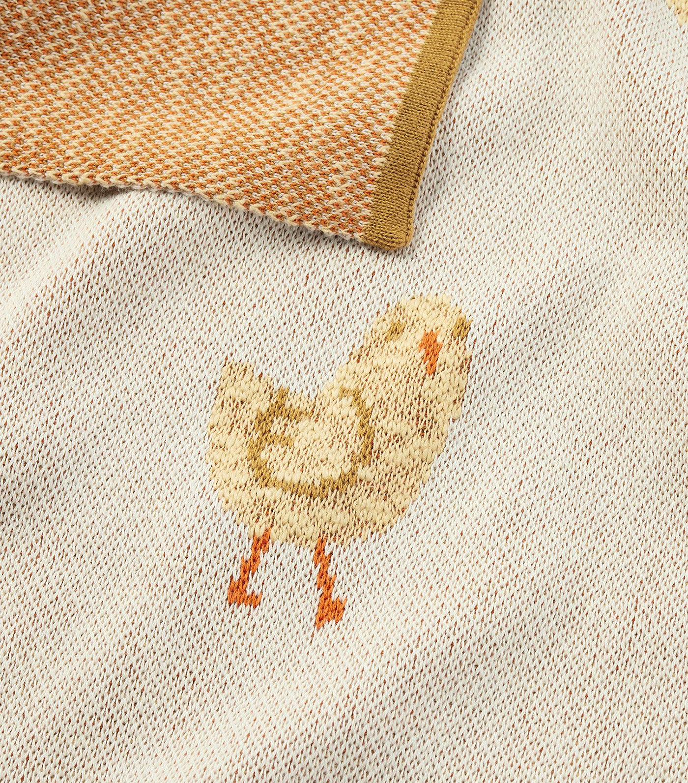Intarsia Chick Baby Blanket