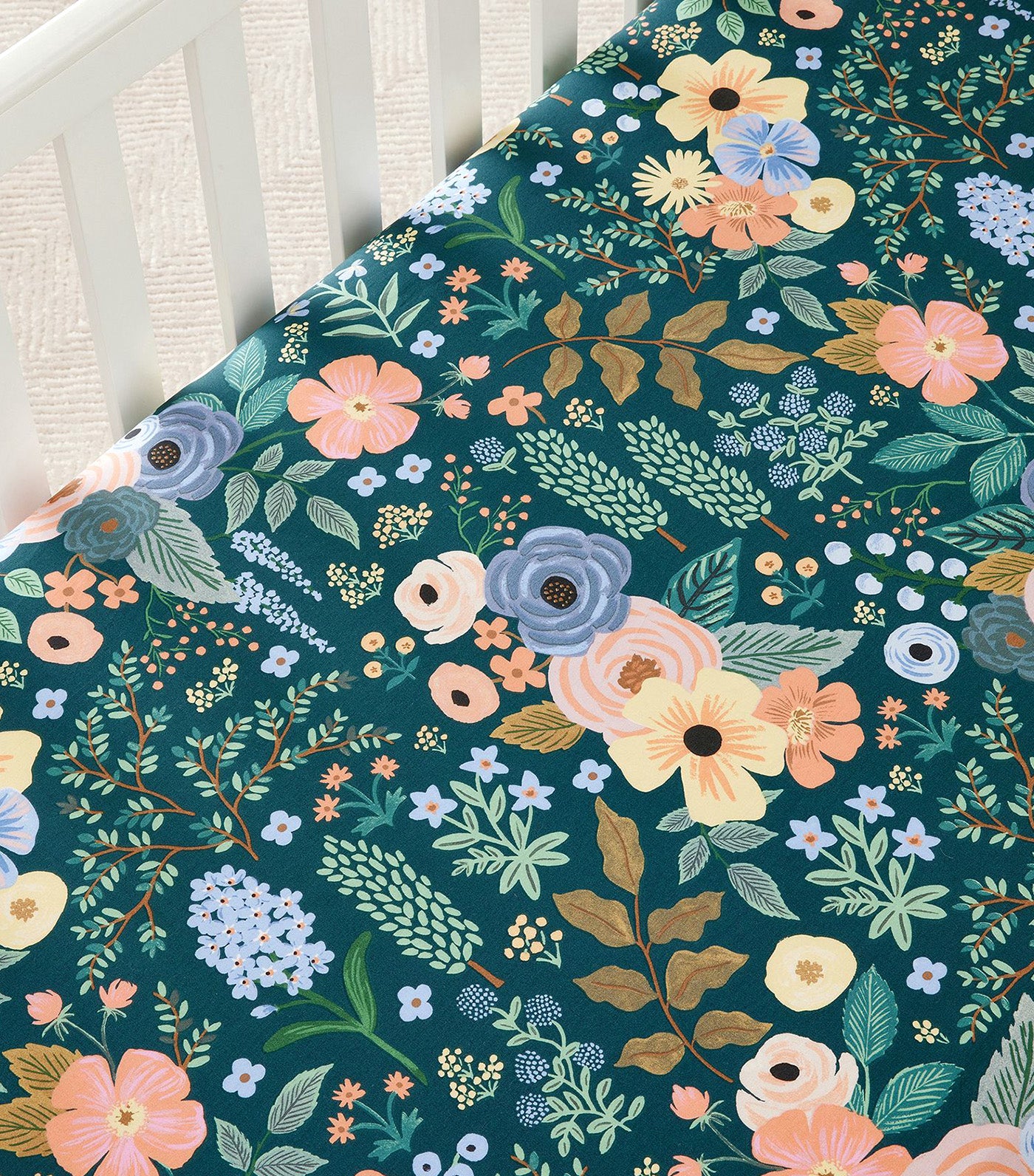 Rifle Paper Co. Garden Party Forest Organic Crib Fitted Sheet