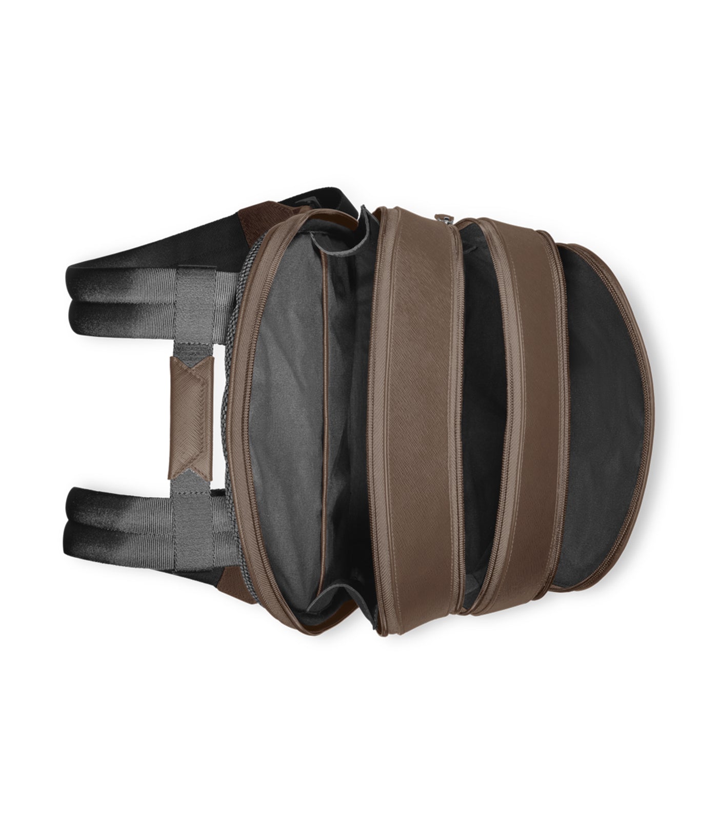 Sartorial Medium Backpack 3 Compartments Brown