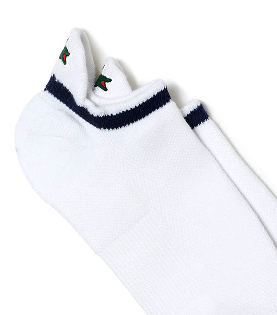 Sport Breathable Socks White/Navy Blue