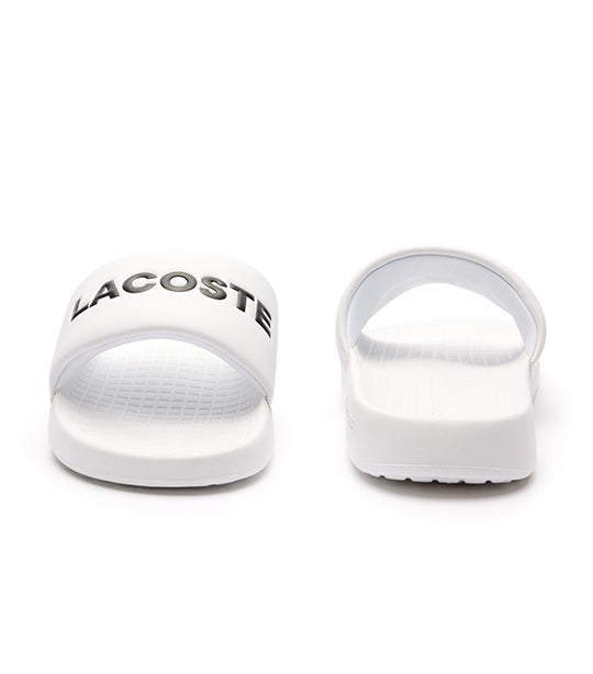 Lacoste fraisier slides white best sale