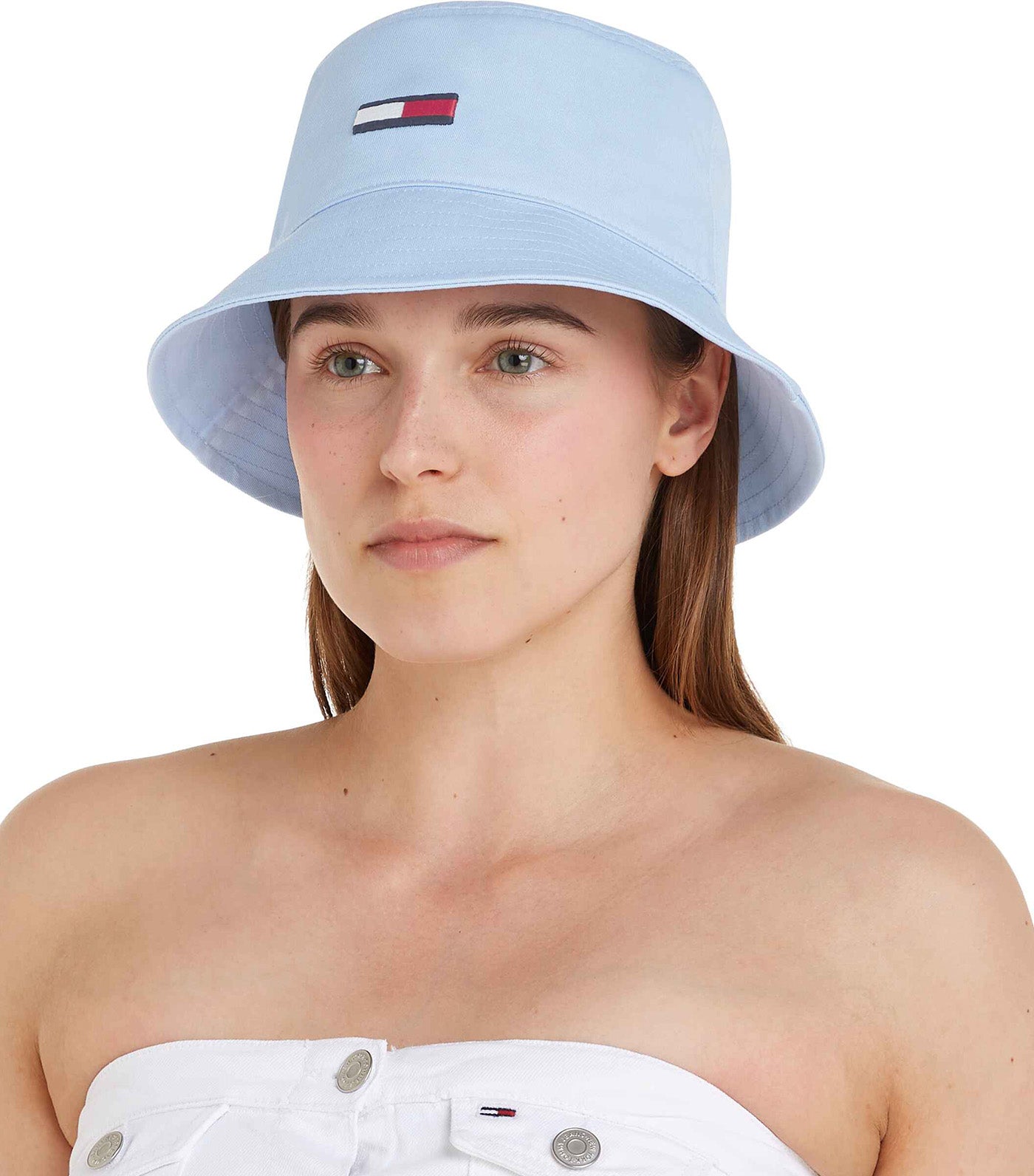 Women's Elongated Flag Bucket Hat