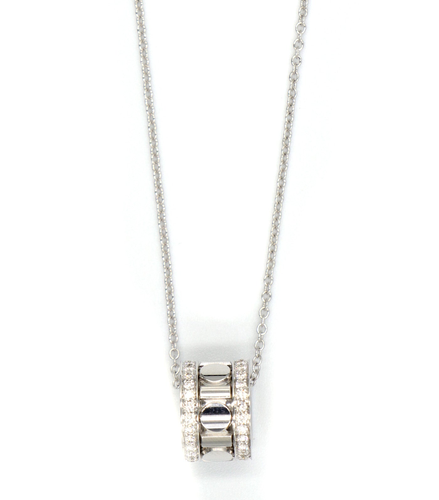 Belle Époque Reel Necklace White Gold and Diamonds