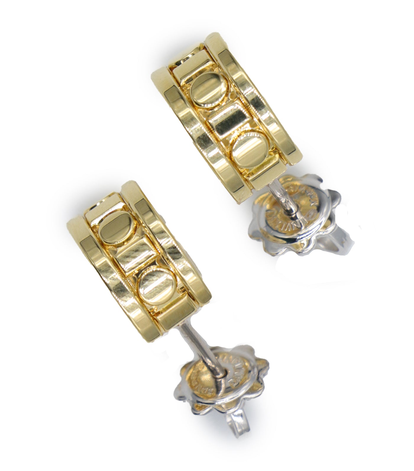 Belle Époque Reel Earrings Yellow Gold