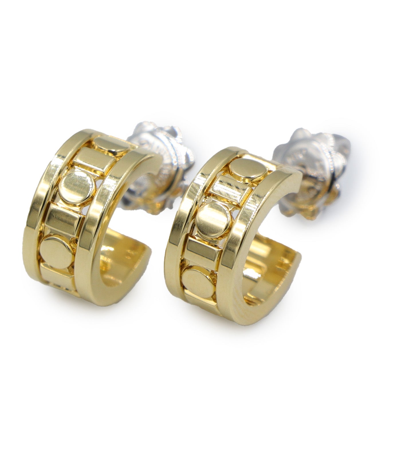 Belle Époque Reel Earrings Yellow Gold