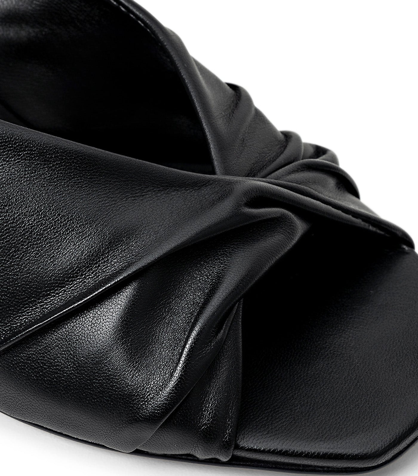Carrano Open Mules Black