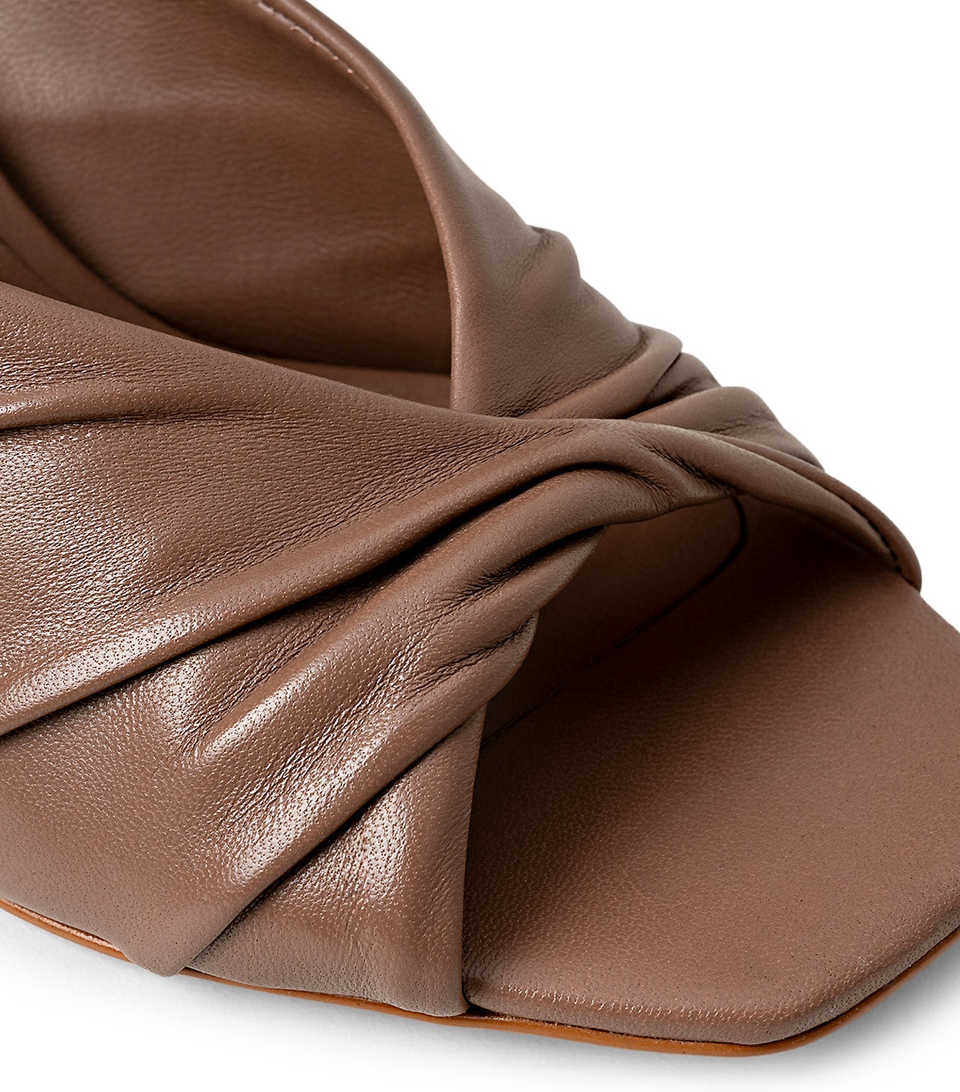 Carrano Open Mules Brown