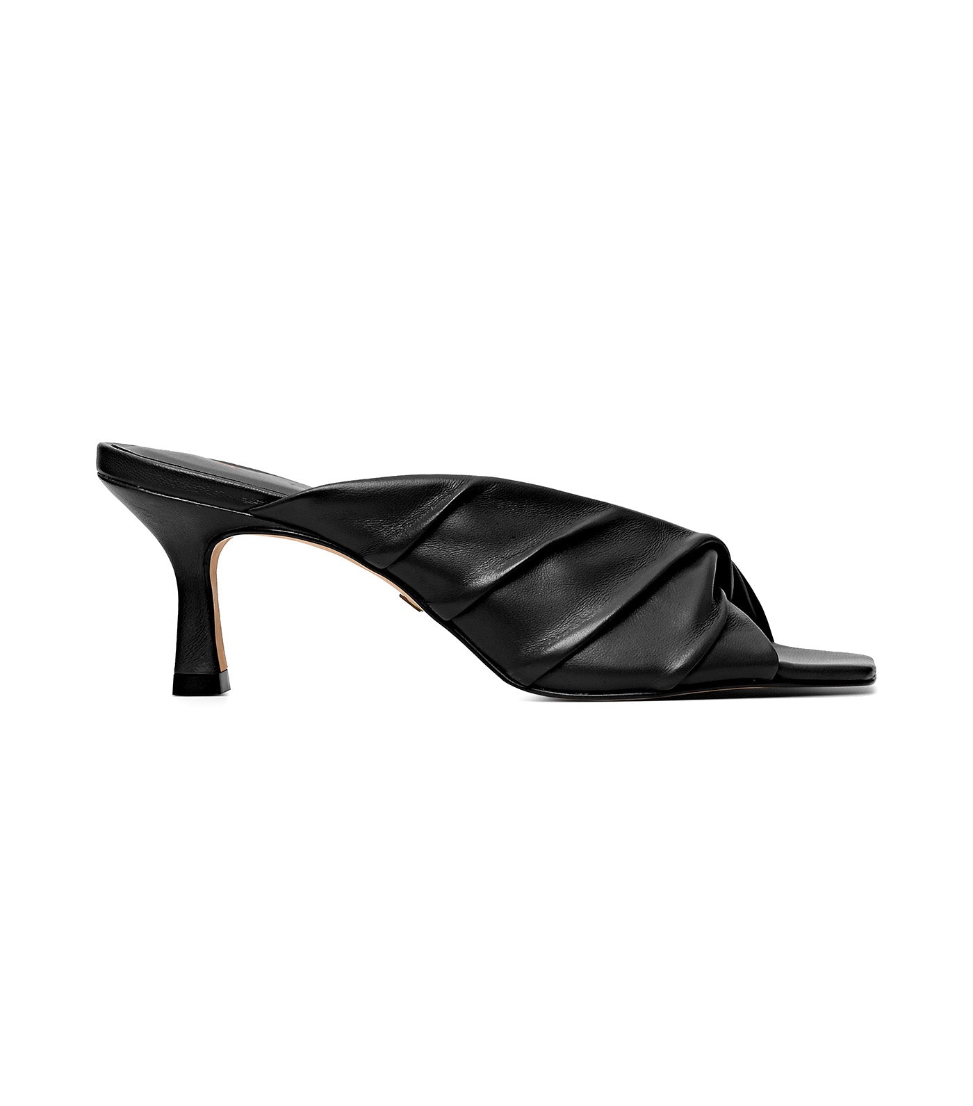Carrano Open Mules Black