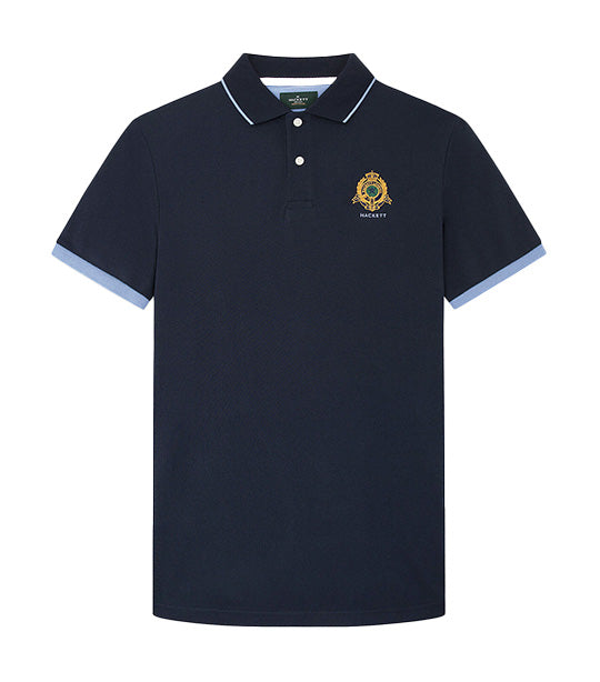 Heritage Logo Polo Navy