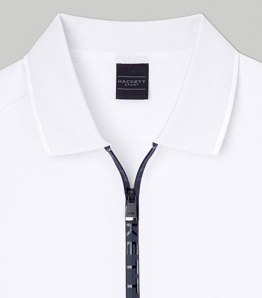 Hackett Sport City HZ Polo White