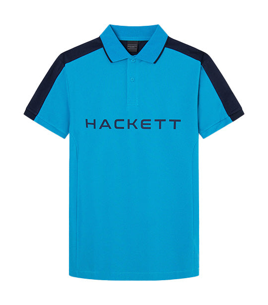 Hackett Sport Multi Polo Hypa Blue