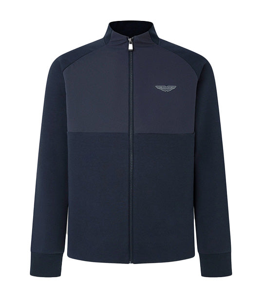 Aston Martin Hybrid Track Full Zip Navy