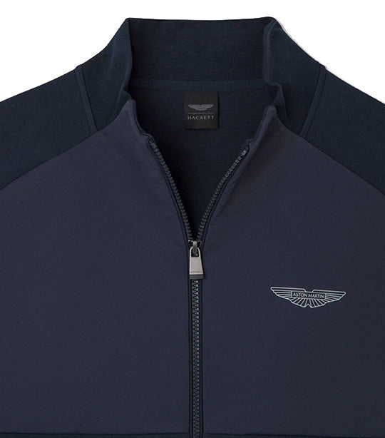 Aston Martin Hybrid Track Full Zip Navy