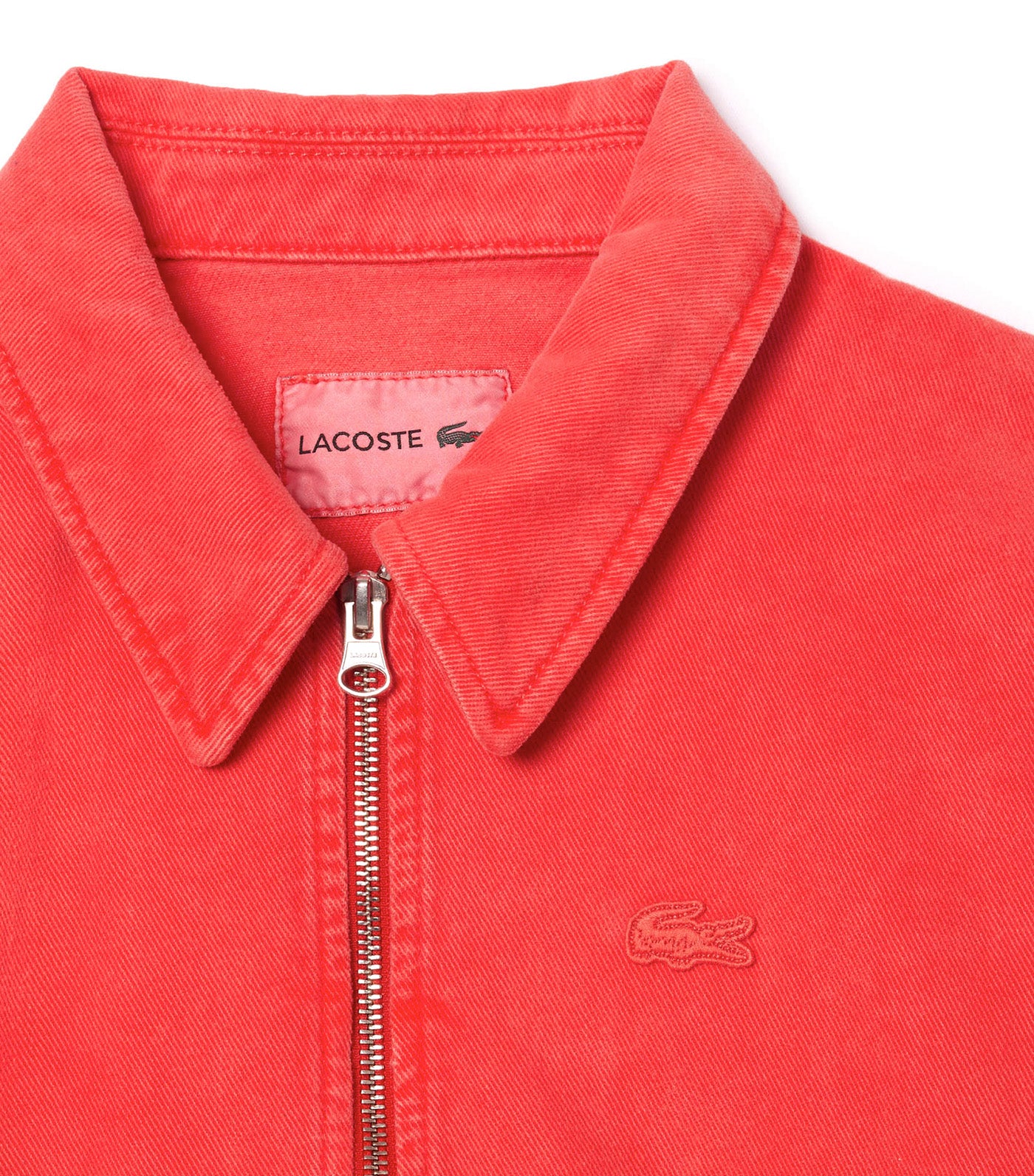 Lacoste Women's Relaxed Fit Colored Denim Blouson Crater