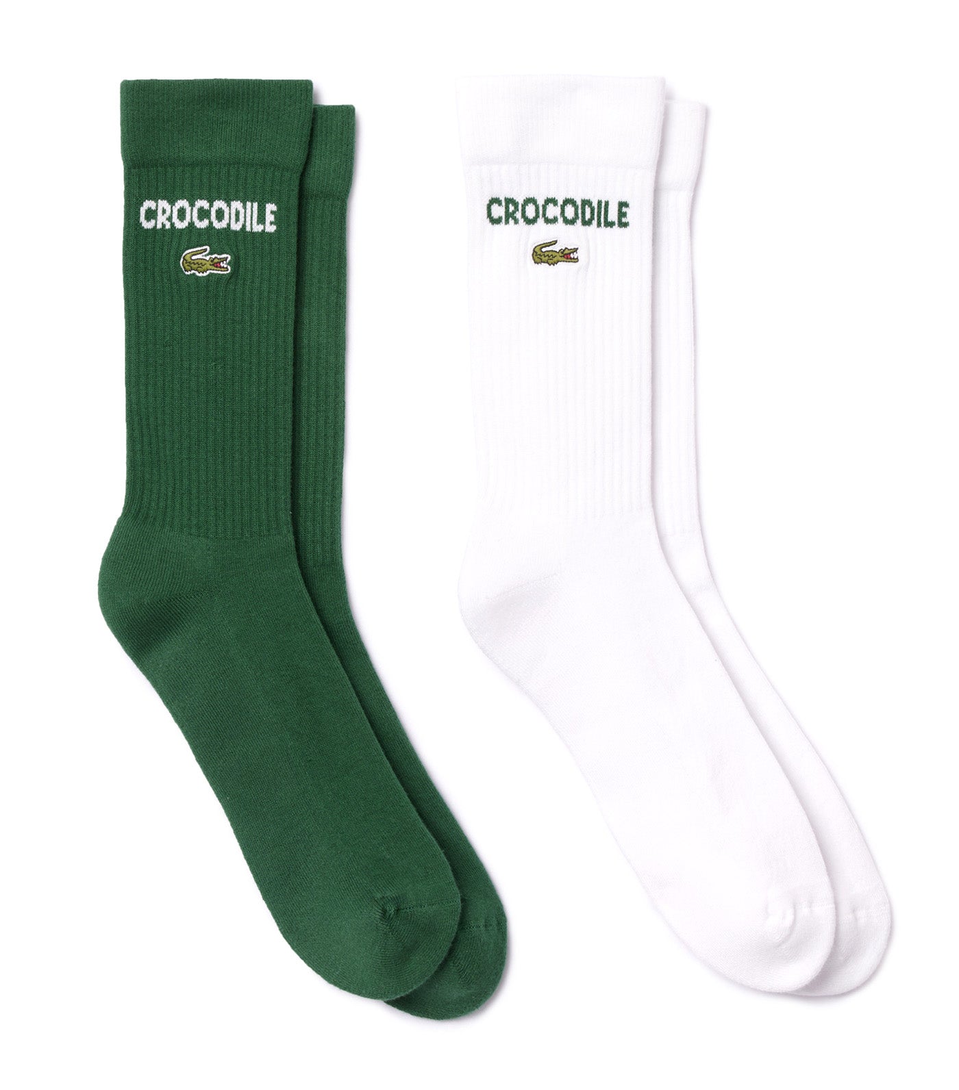 2-Pack Socks White/Green