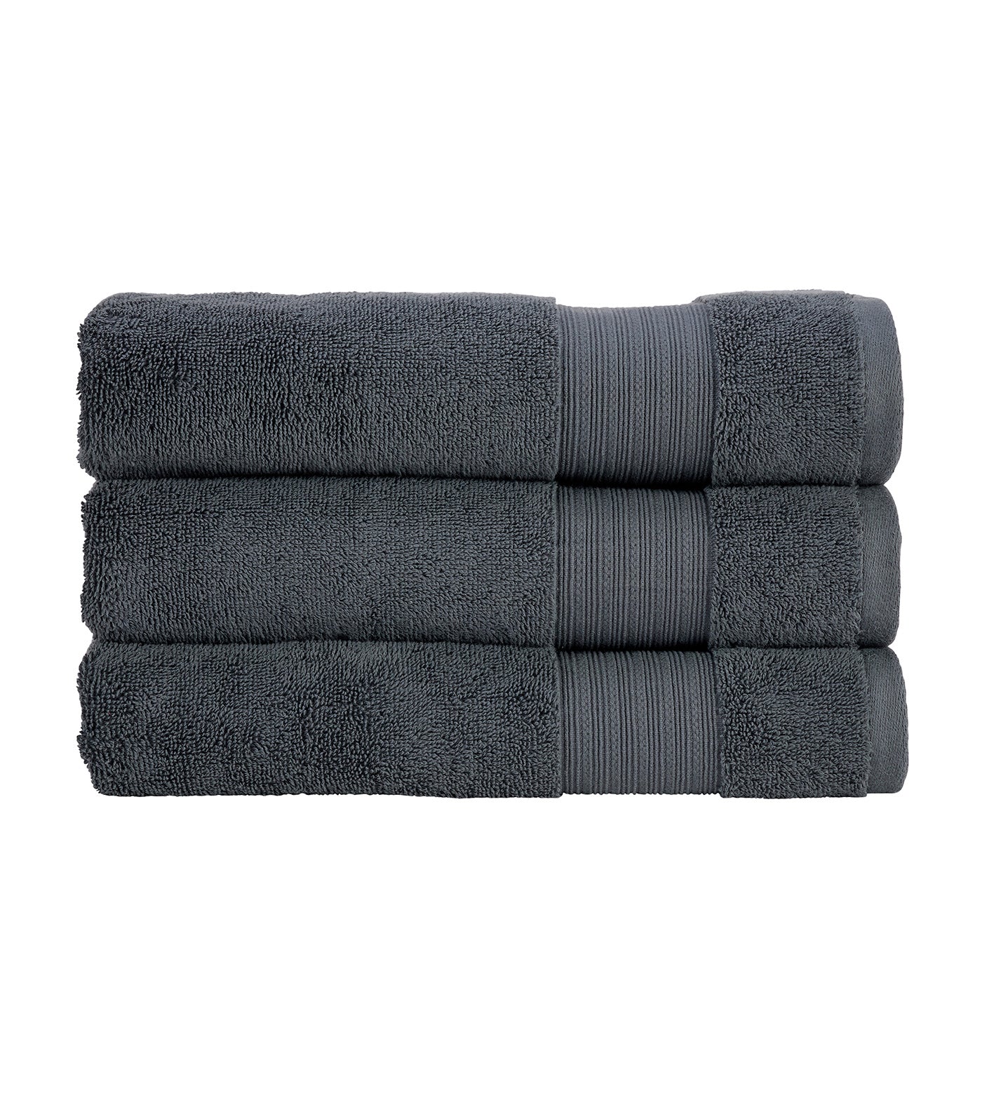 Christy Organic Bath Towel Cinder