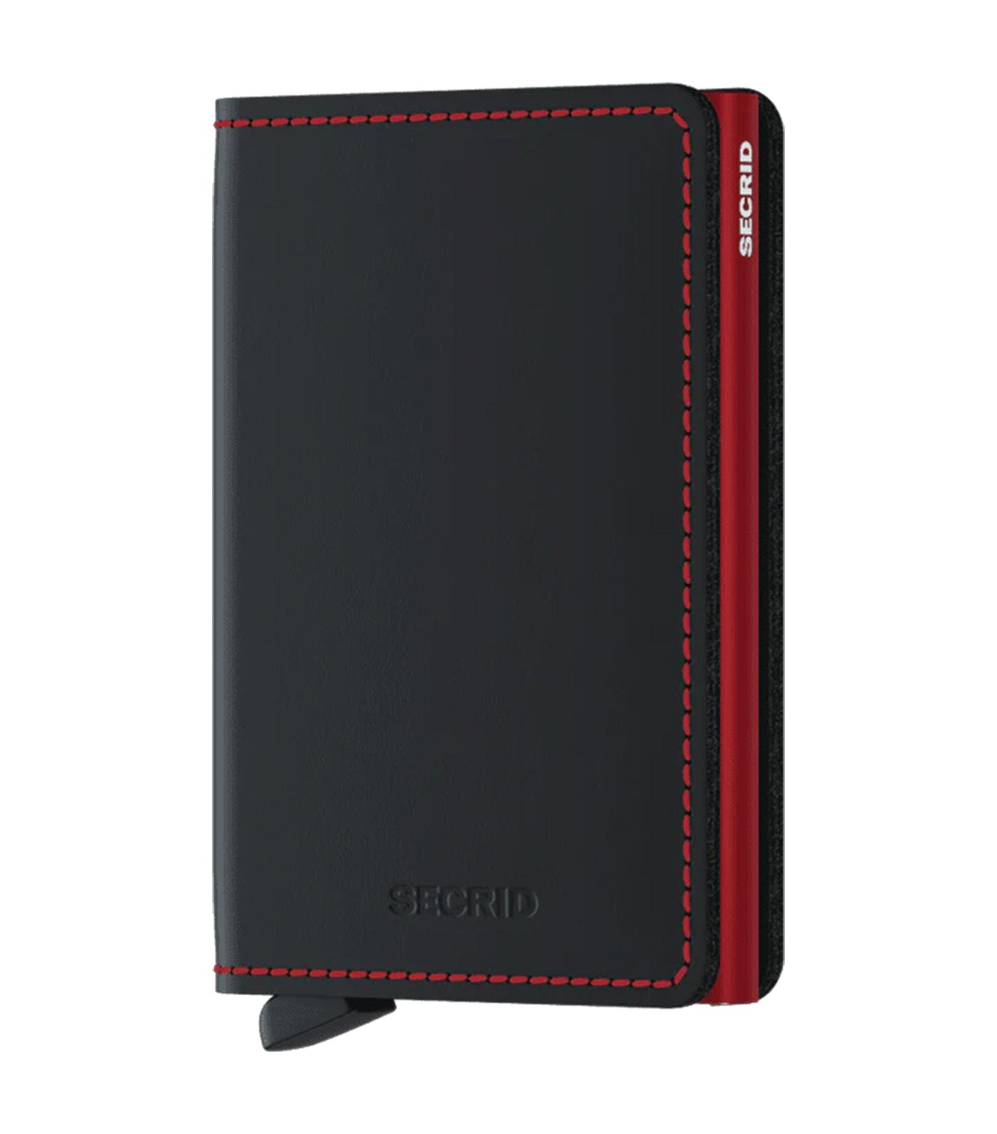 Slim Wallet Matte Black/Red