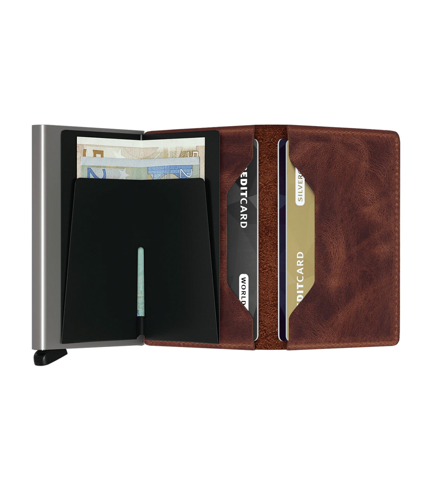 Slimwallet Original Vintage Brown