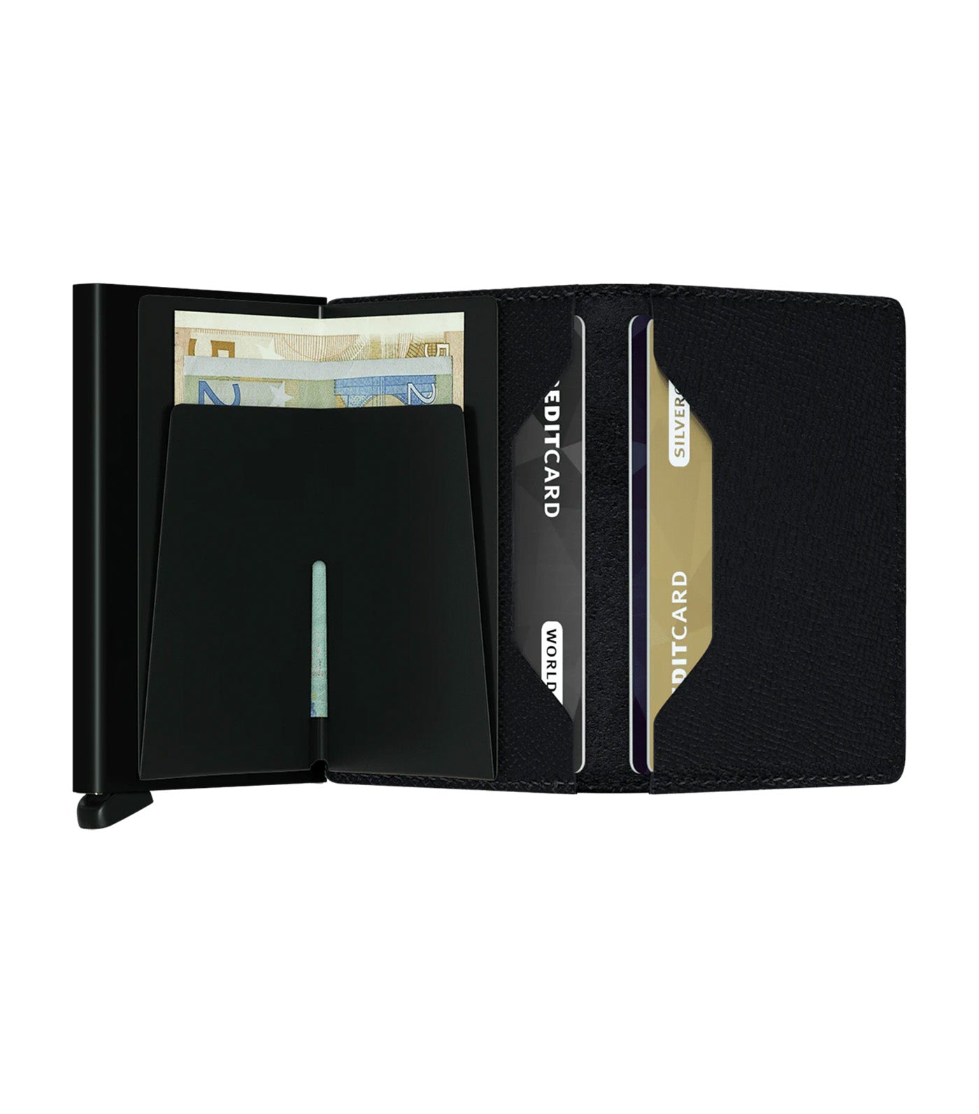 Slimwallet Crisple Black