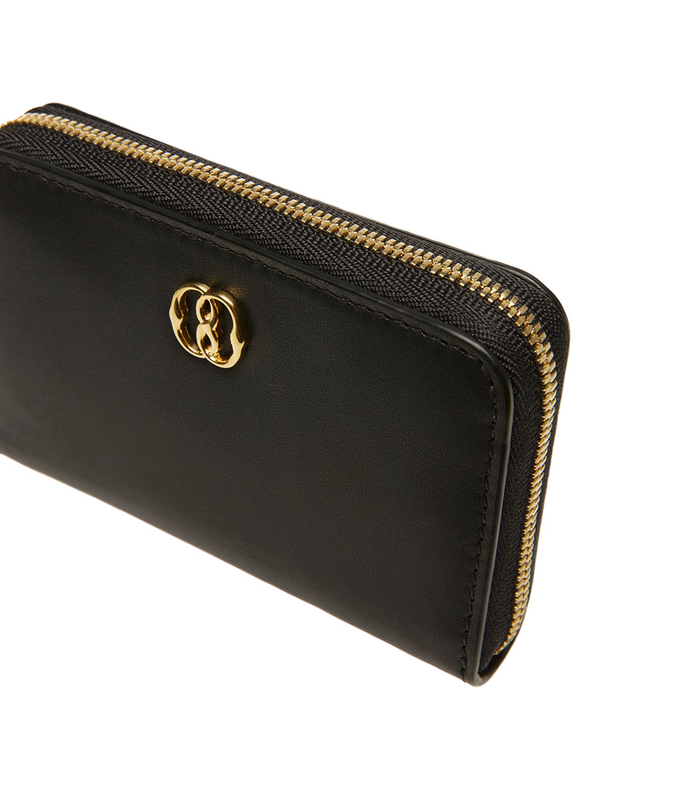 Emblem Coin Purse Black