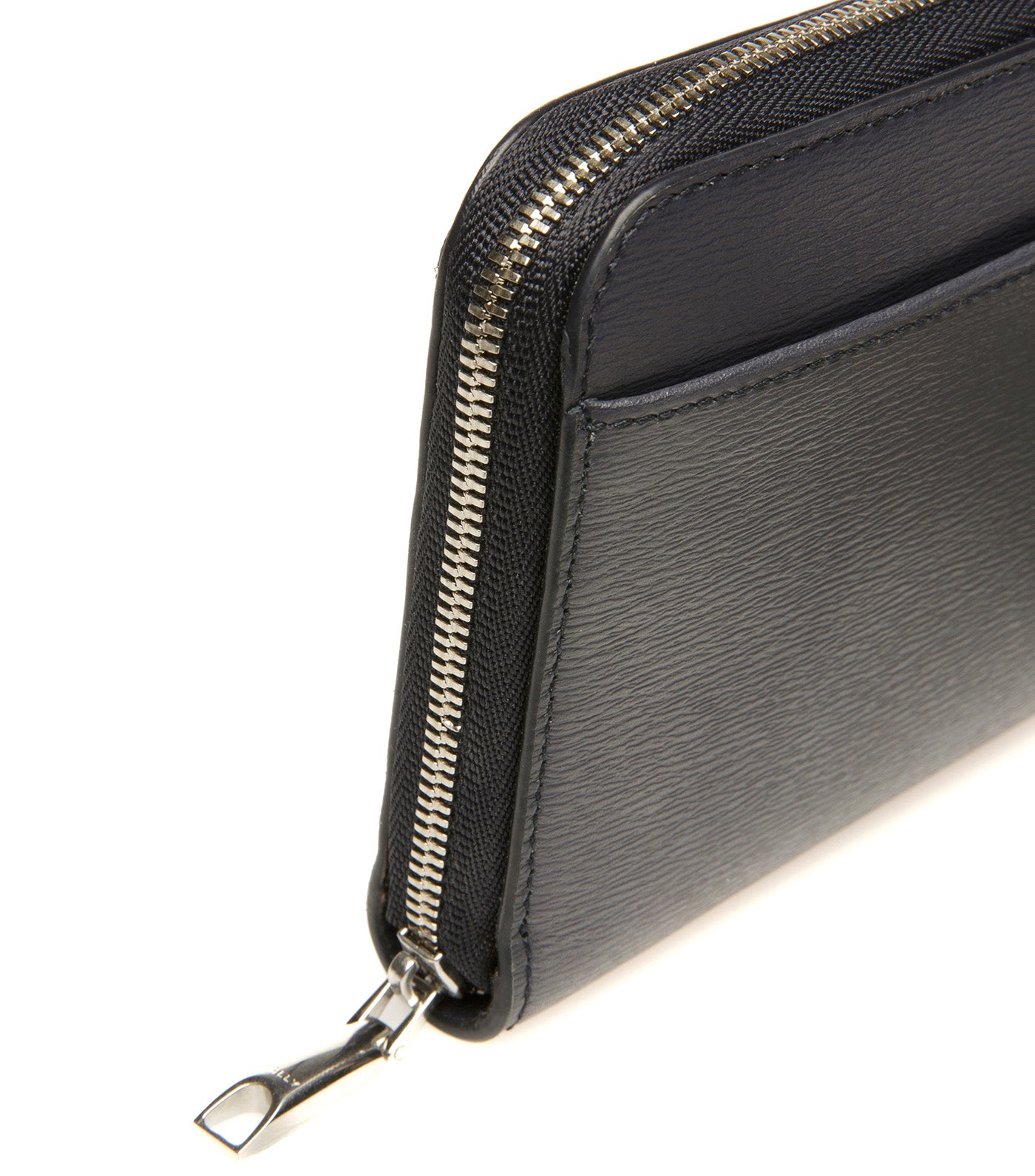 Bally Crossing Zip Around Wallet Midnight | Rustan's