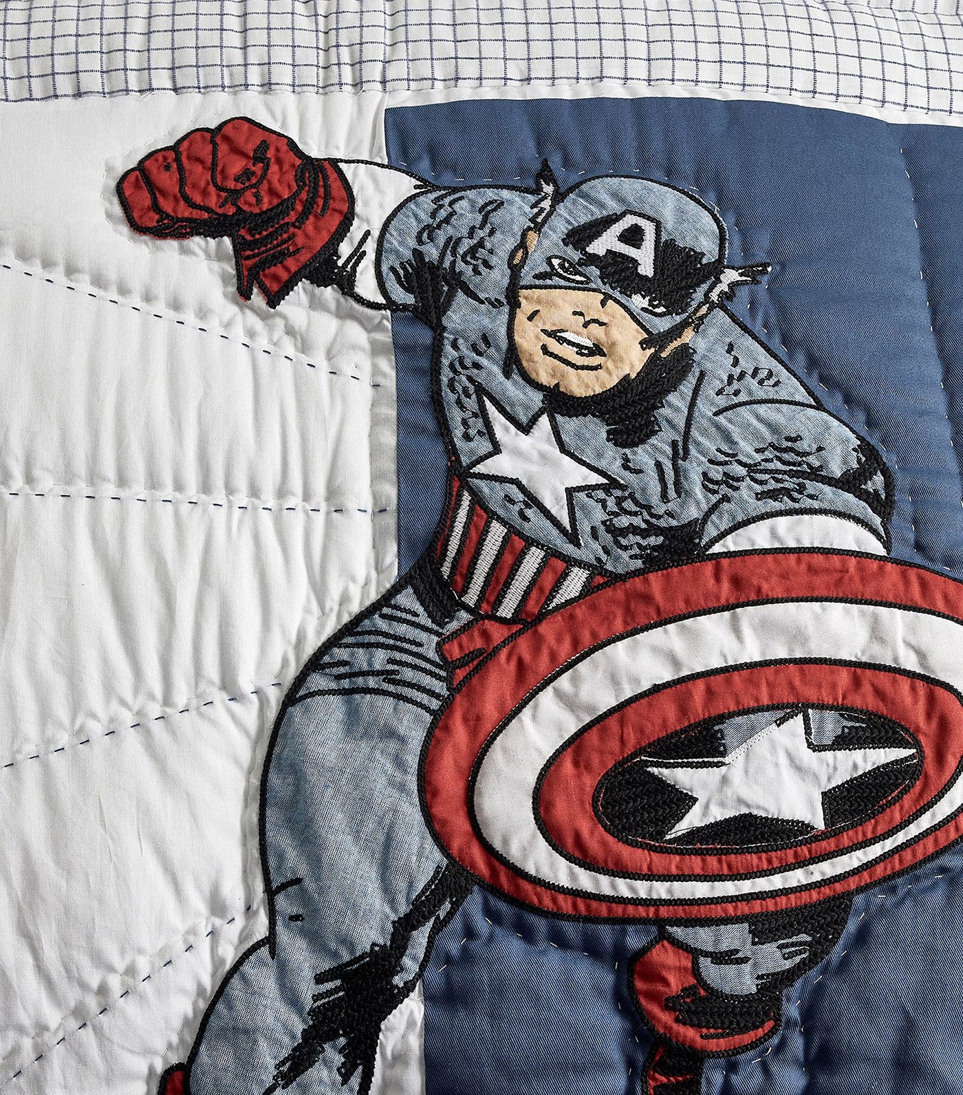 Marvel Heritage Quilt and Shams, Multicolor