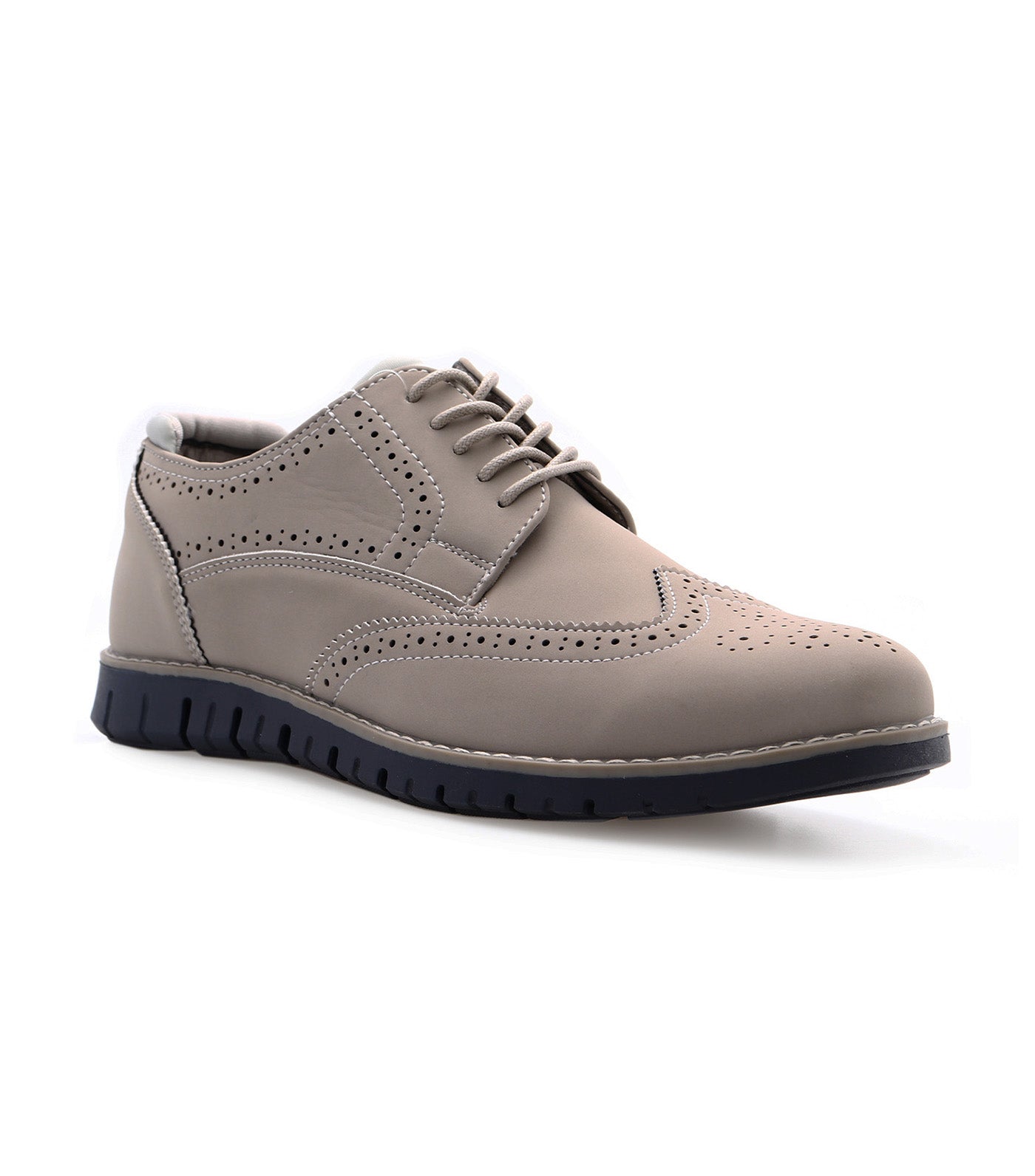 Bale Wingtip Lace Up Gray