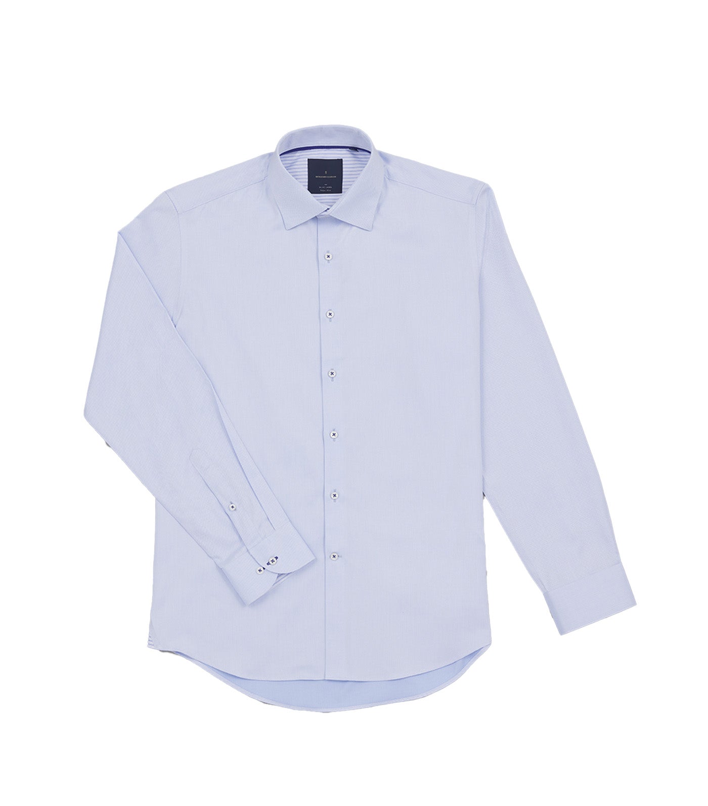 Kimura Shirt Blue Herringbone