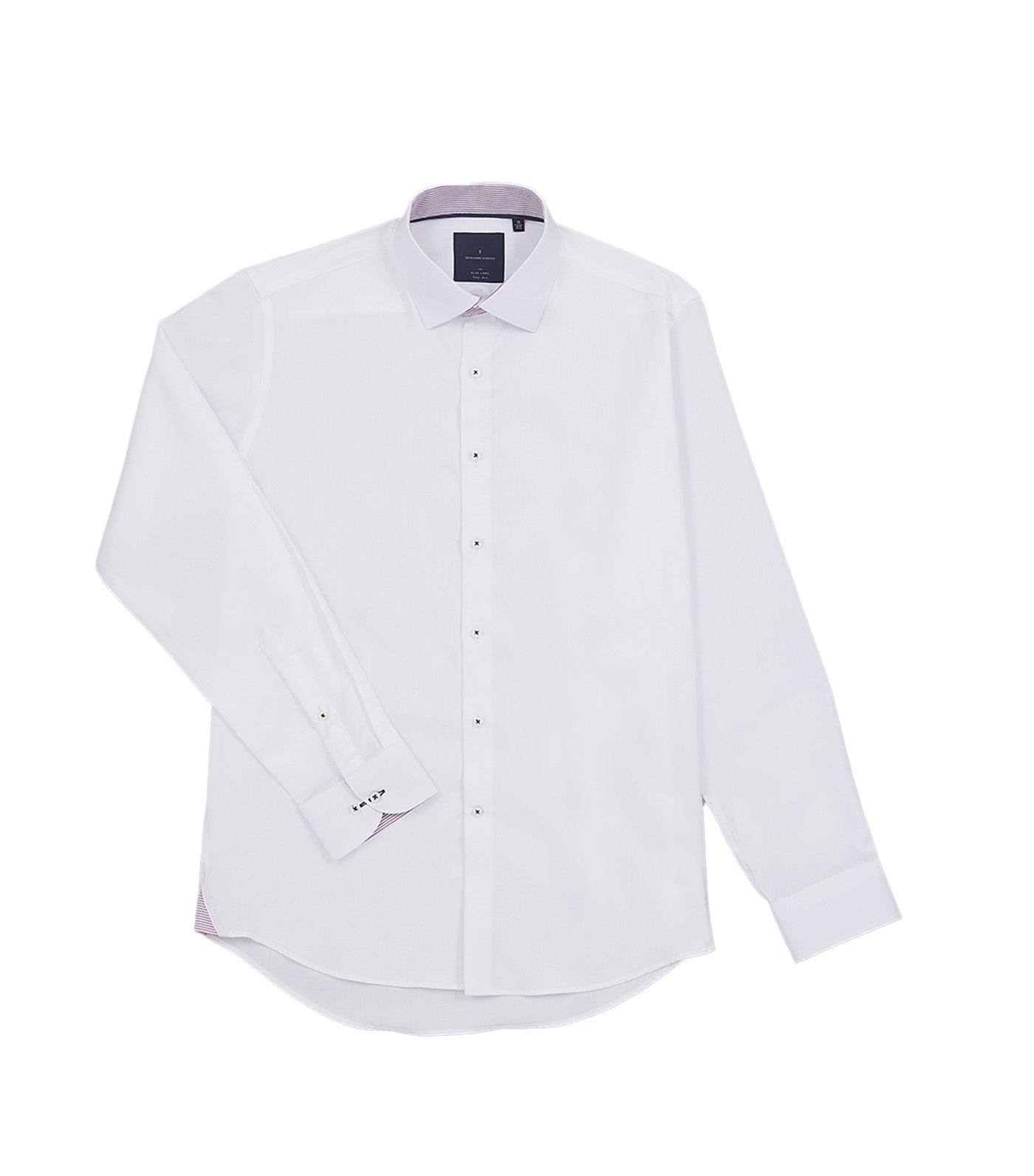 Sato Easy Care Twill Shirt White French