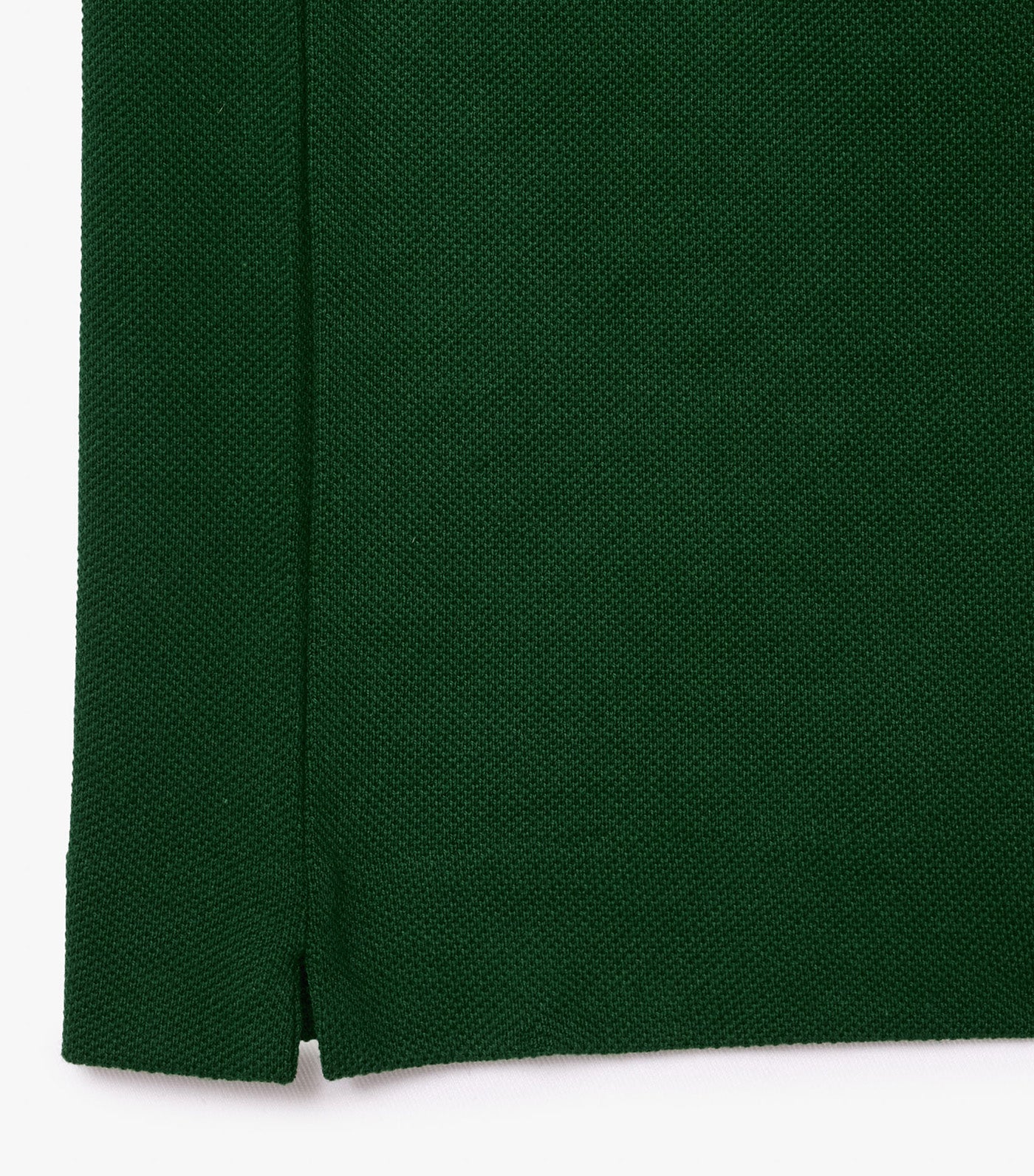 Original L.12.12 Embroidered Slogan Polo Shirt Green