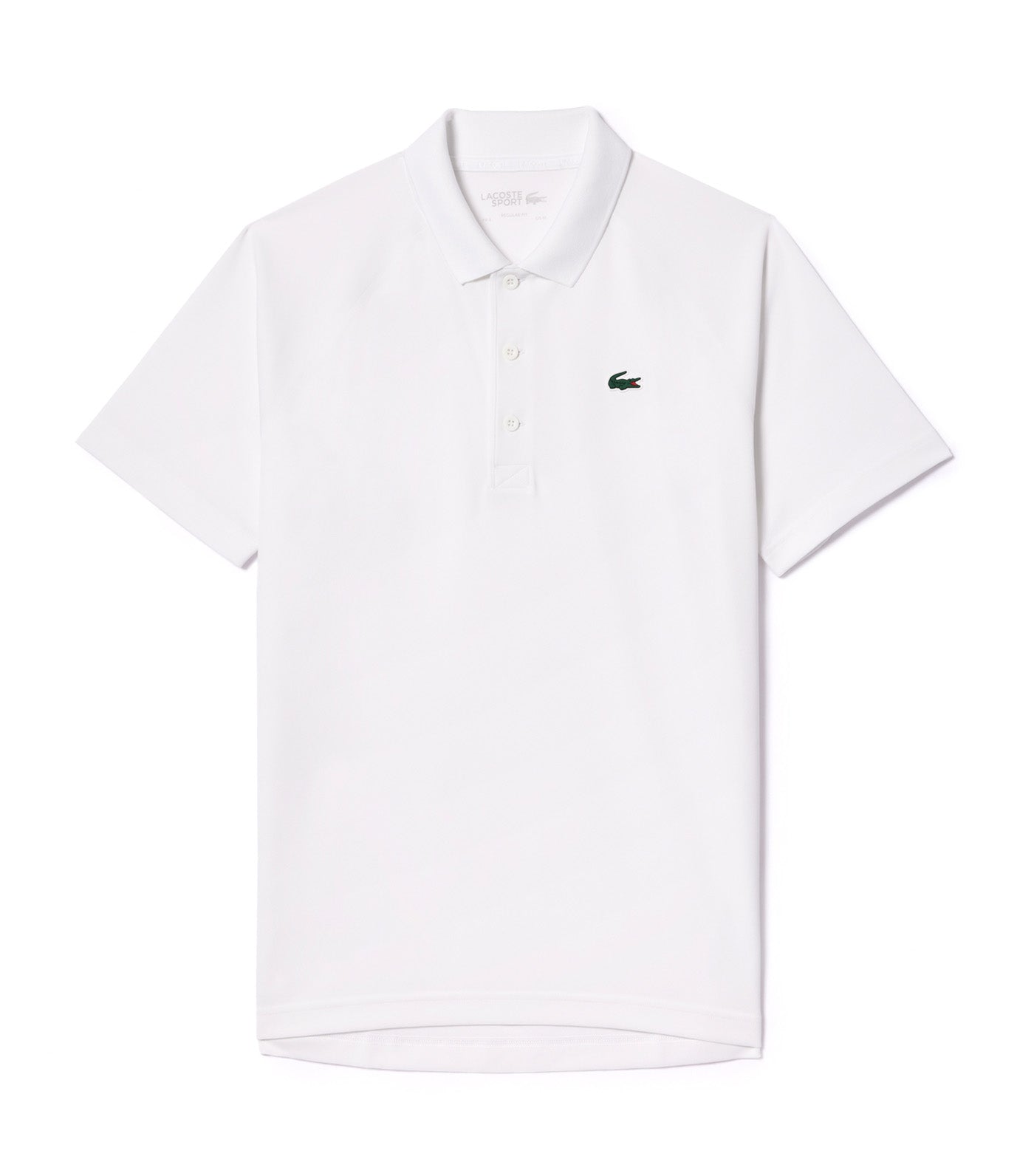 Men'S Sport Abrasion-Resistant Interlock Polo White