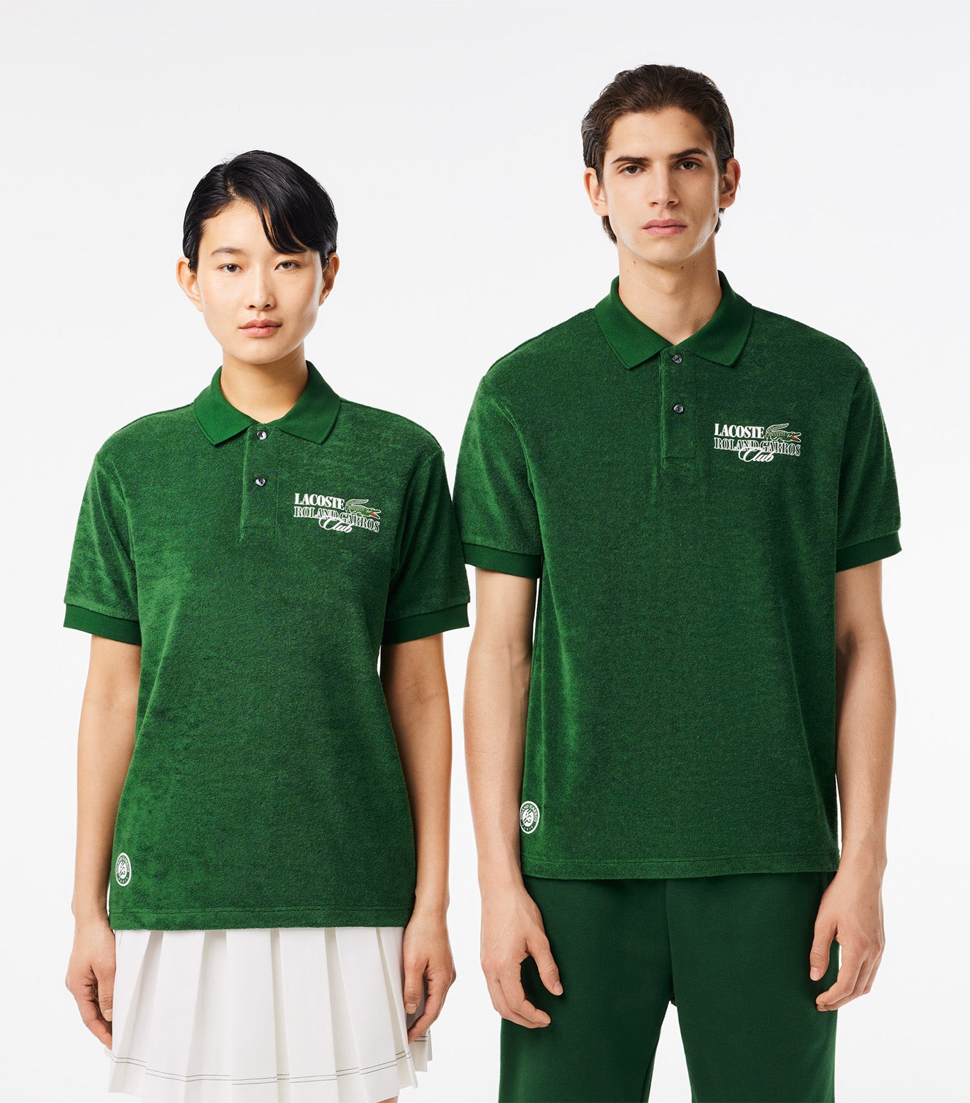 Roland Garros Edition Terry Polo Shirt Green