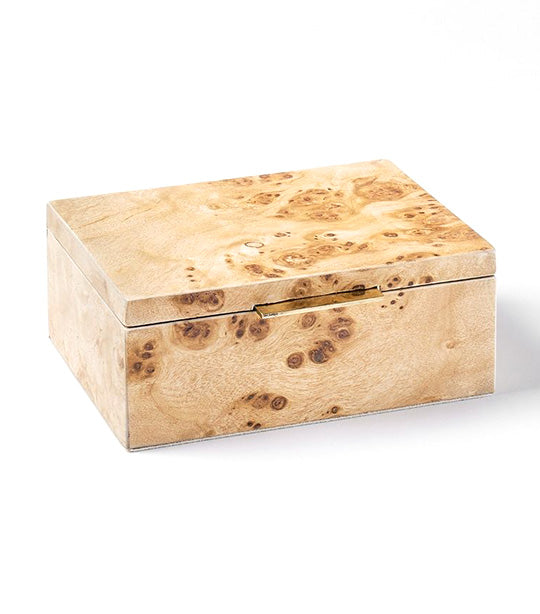 Burlwood Jewelry Box