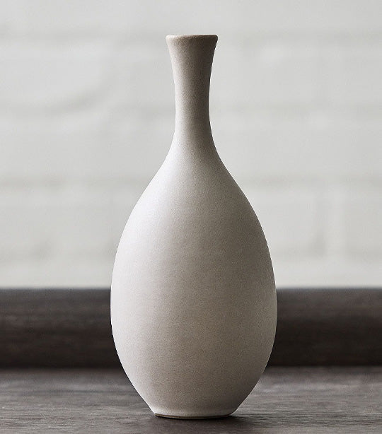 Glazed Ceramic Vases Neutral