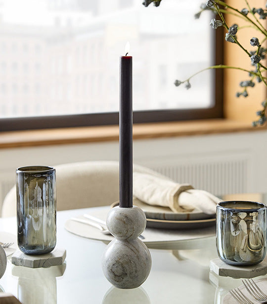 Kali Marble Candleholders