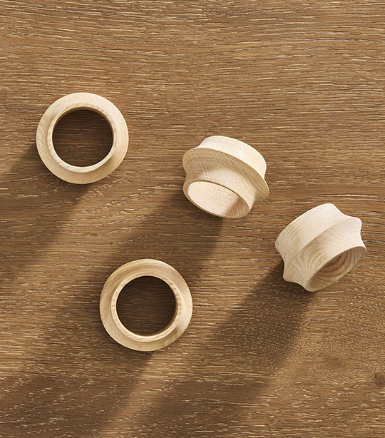 Tira Wood Napkin Rings