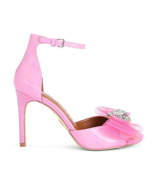 Kensington Bow Sandal Pink