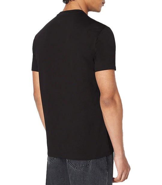 Milano New York Regular Fit Jersey Cotton T-Shirt Black Metro