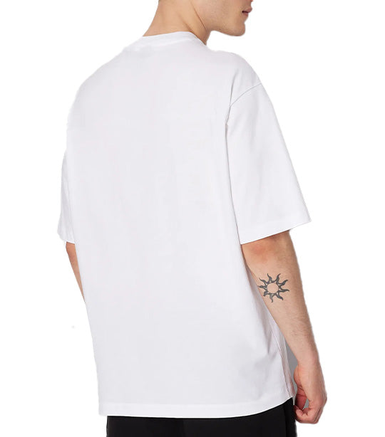 Heavy Jersey Cotton Logo Lettering T-Shirt