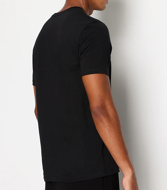 Milano New York Regular Fit Jersey Cotton T-Shirt Black