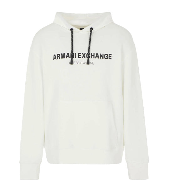 Hooded Logo Lettering Sweatshirt