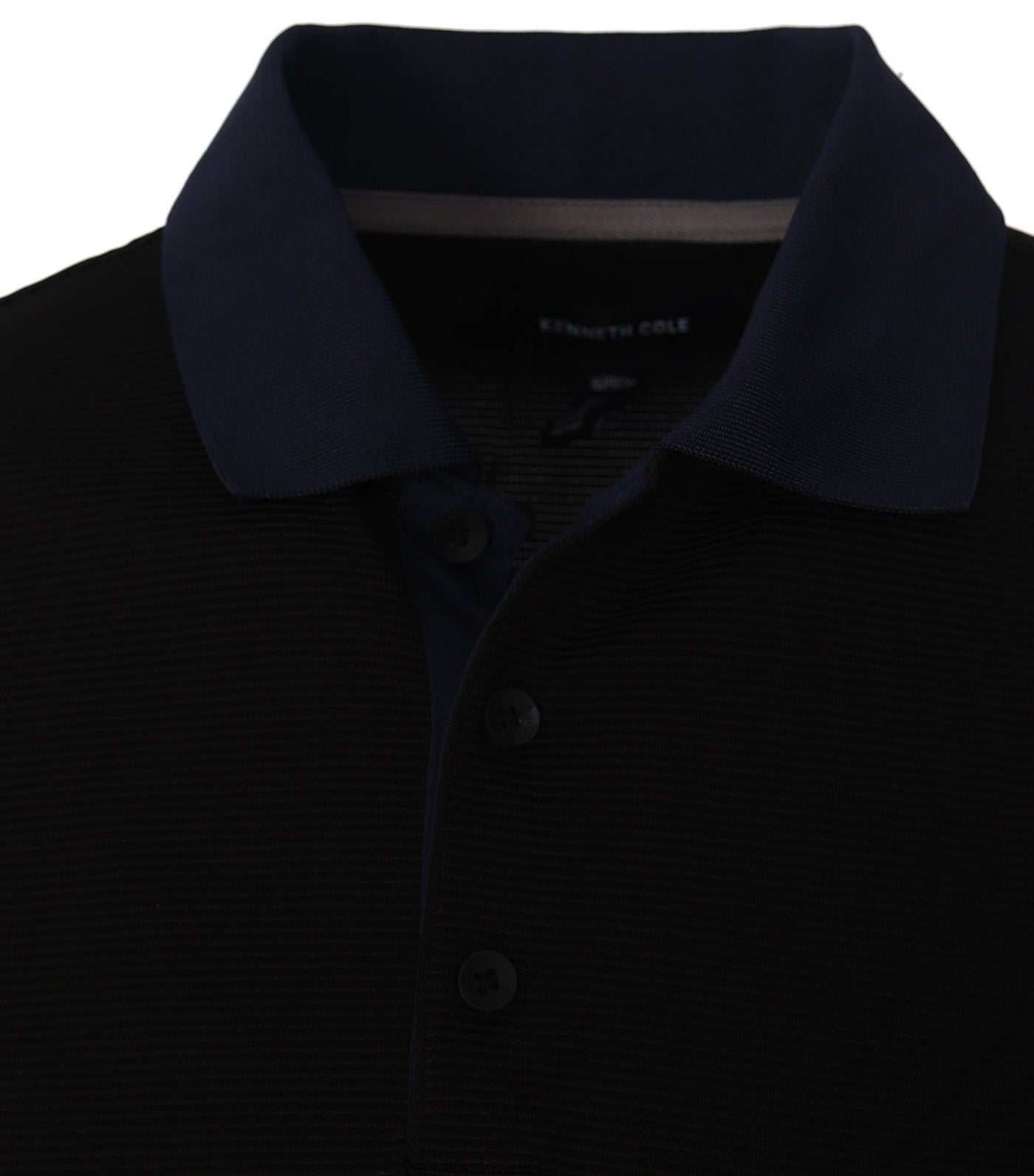 Short Sleeve Polo Sweatshirt Black