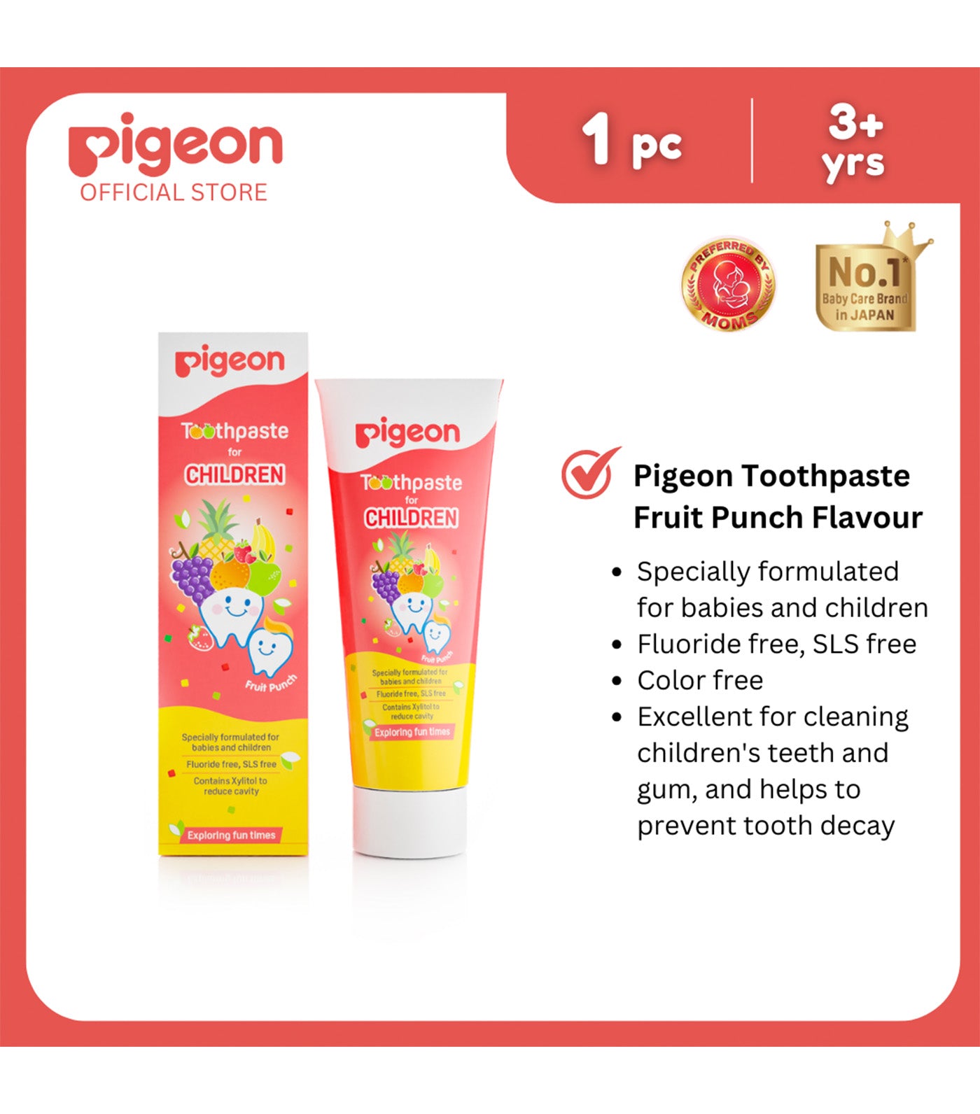 Children's Toothpaste Fruit Punch