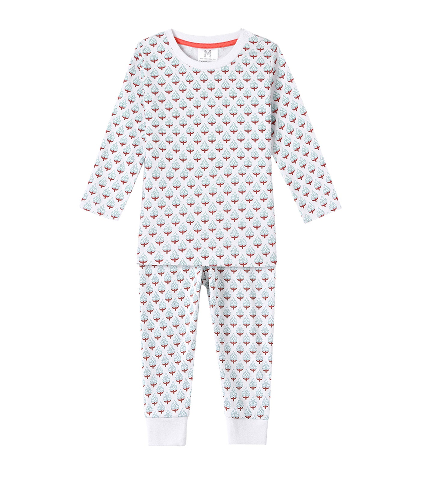Organic Cotton Knit PJ Set Miami