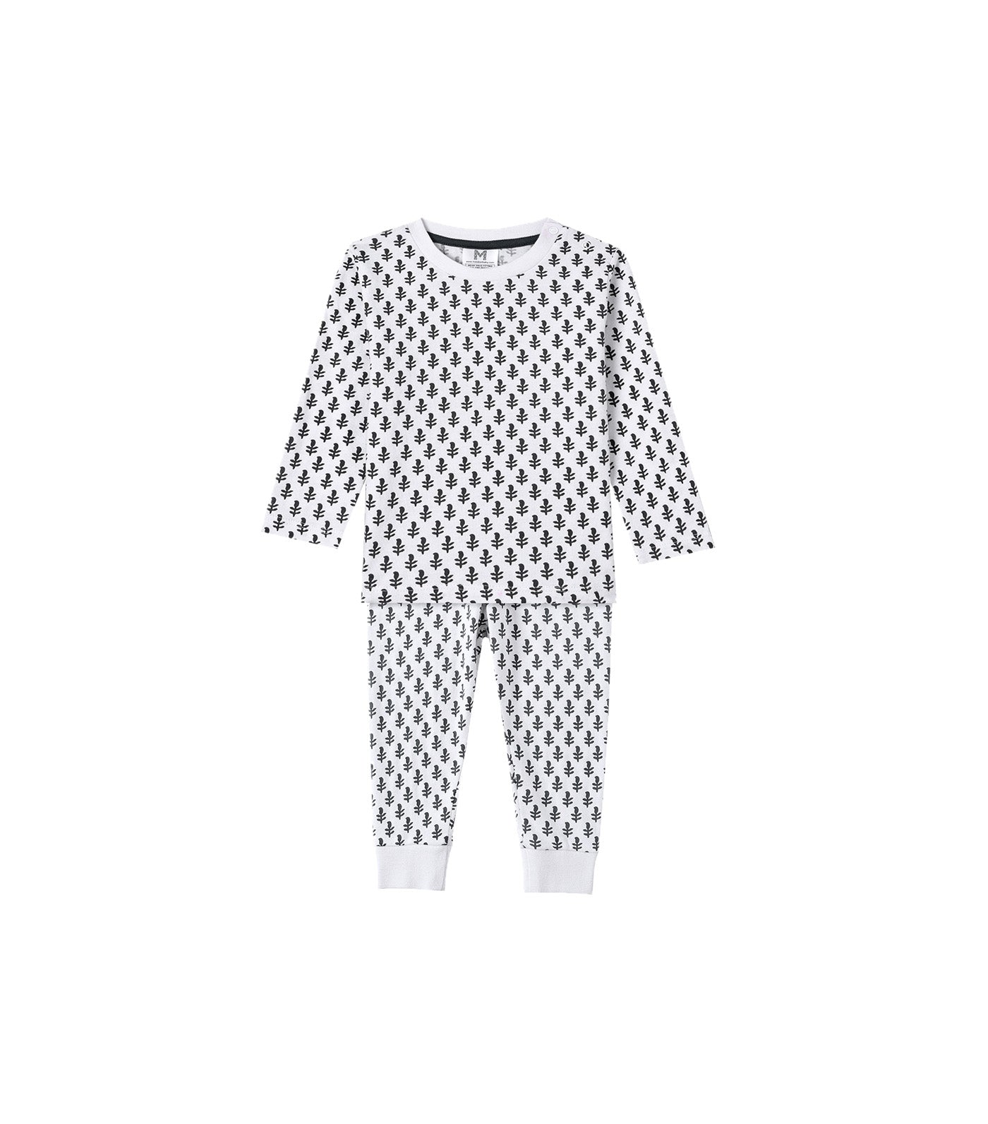 Organic Cotton Knit PJ Set Fort