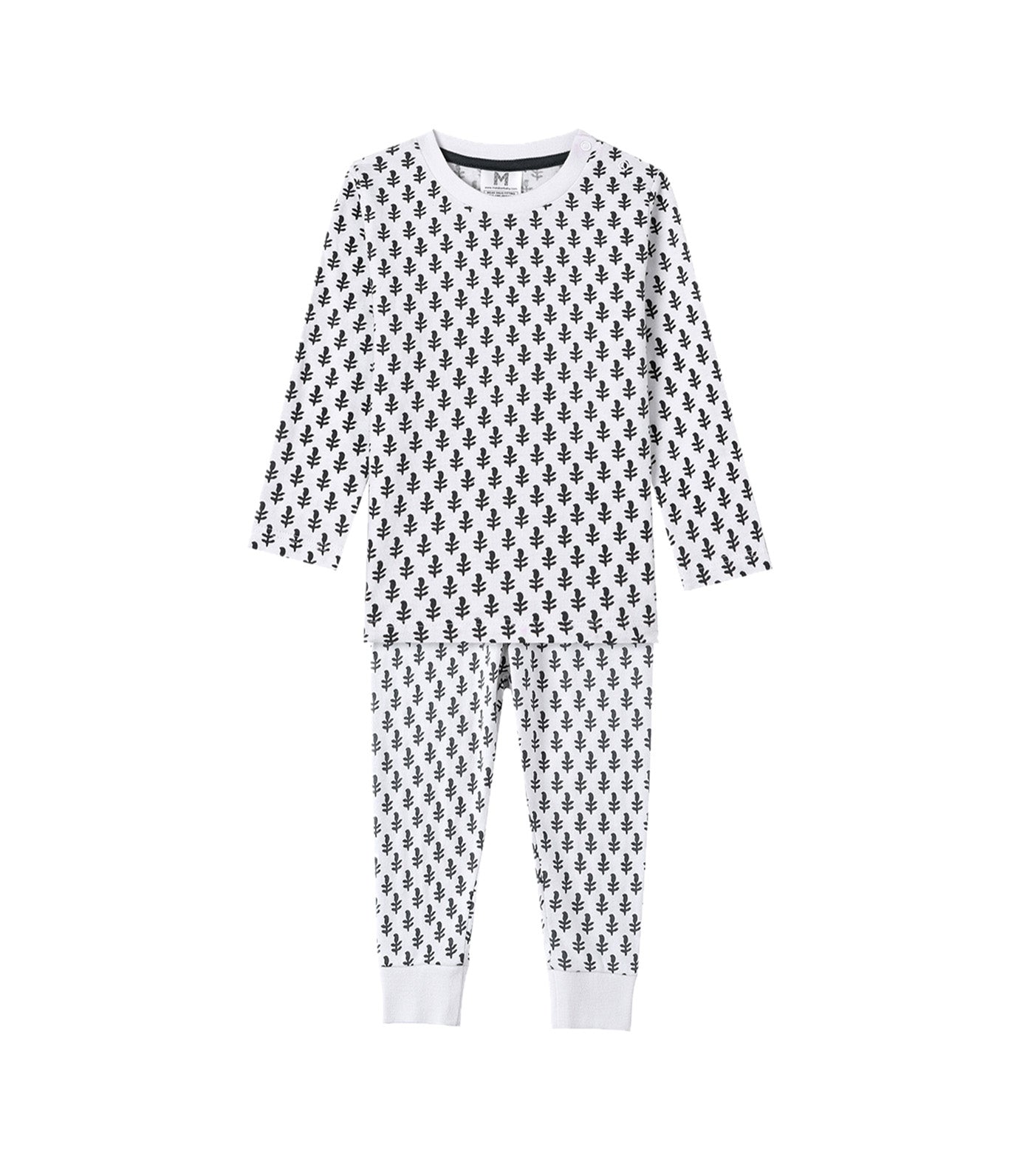 Organic Cotton Knit PJ Set Fort